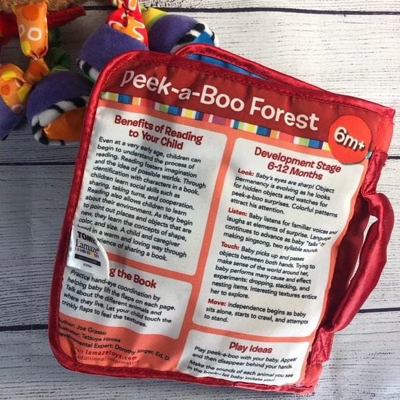 lamaze soft toys moose & soft book toy bundle - Picture 9 of 9